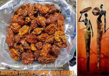 Load image into Gallery viewer, AFRICAN SUNDRIED PEPPER  - Also Known As Scotch Bonnet Pepper Flakes  (Origin. - Ghana/Nig)  | - Free Shipping applies