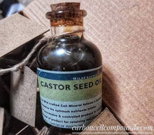 Load image into Gallery viewer, CASTOR SEED OIL Wildcrafted and Homemade   (Origin.  Caribbean Mountains) Free Shipping
