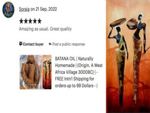 Load image into Gallery viewer, BATANA OIL 26oz | Naturally Homemade | (Origin. A West Africa Village 3000BC) | - FREE Intn'l Shipping for orders up to 99 Dollars - |